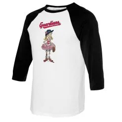 Women's Cleveland Guardians Tiny Turnip White/Black Babes 3/4-Sleeve Raglan T-Shirt -St. Louis Cardinals Sales 2023 4 sleeve raglan t shirt pi4749000 altimages ff 4749848 f4a2face715bdbbca119alt2 full