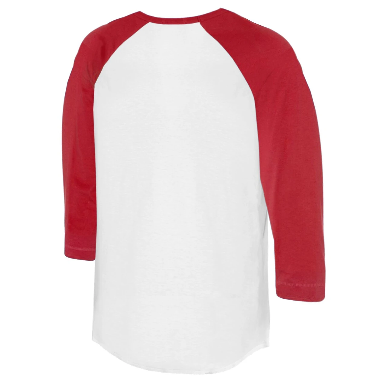 Women's St. Louis Cardinals Tiny Turnip White/Red Burger 3/4-Sleeve Raglan T-Shirt 5 Women's St. Louis Cardinals Tiny Turnip White/Red Burger 3/4-Sleeve Raglan T-Shirt - Image 3