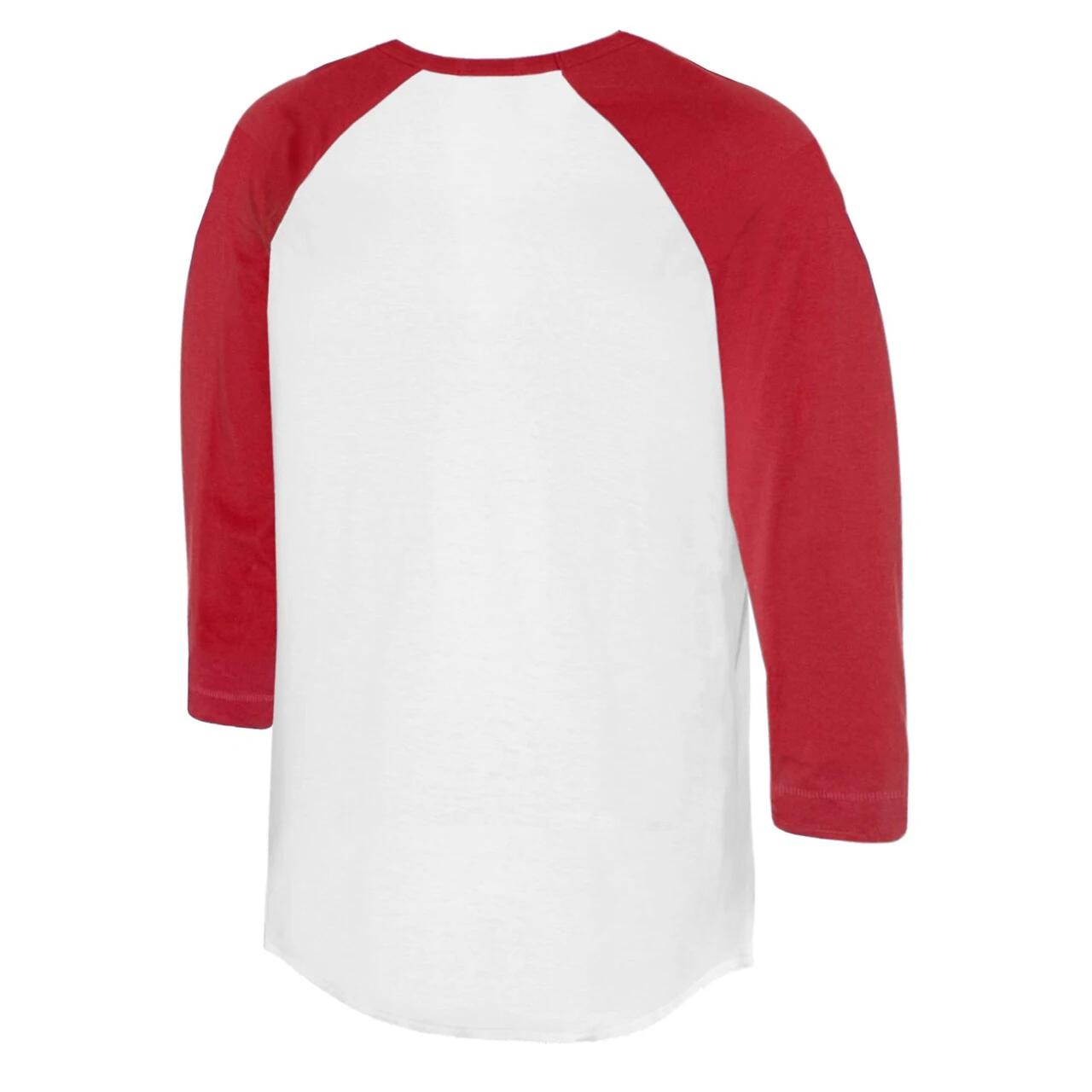 Women's St. Louis Cardinals Tiny Turnip White/Red James 3/4-Sleeve Raglan T-Shirt 5 Women's St. Louis Cardinals Tiny Turnip White/Red James 3/4-Sleeve Raglan T-Shirt - Image 3