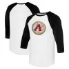 Women's Arizona Diamondbacks Tiny Turnip White/Black Stitched Baseball 3/4-Sleeve Raglan T-Shirt -St. Louis Cardinals Sales 2023 4 sleeve raglan t shirt ss5 p 5302922pv 1u 0w32ds5qjafugnadmovsv t2zdpoz8qbzyslbrqwor