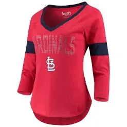 Women's St. Louis Cardinals Touch Red Ultimate Fan 3/4-Sleeve Raglan V-Neck T-Shirt 7 Women's St. Louis Cardinals Touch Red Ultimate Fan 3/4-Sleeve Raglan V-Neck T-Shirt -St. Louis Cardinals Sales 2023 4 sleeve raglan v neck t shirt pi3374000 altimages ff 3374165 b929288c98effb516d8ealt2 full
