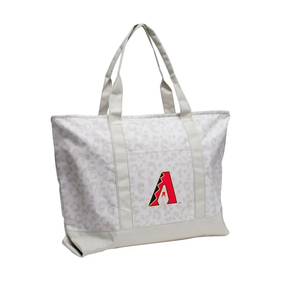 Logo Brands Arizona Diamondbacks Leopard Pattern Tote 3 Logo Brands Arizona Diamondbacks Leopard Pattern Tote