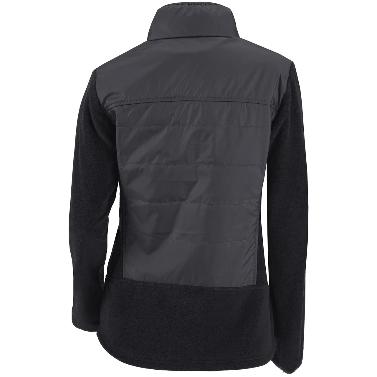 Women's Arizona Diamondbacks Columbia Black/Charcoal Basin Butte Fleece Full-Zip Jacket 5 Women's Arizona Diamondbacks Columbia Black/Charcoal Basin Butte Fleece Full-Zip Jacket - Image 3