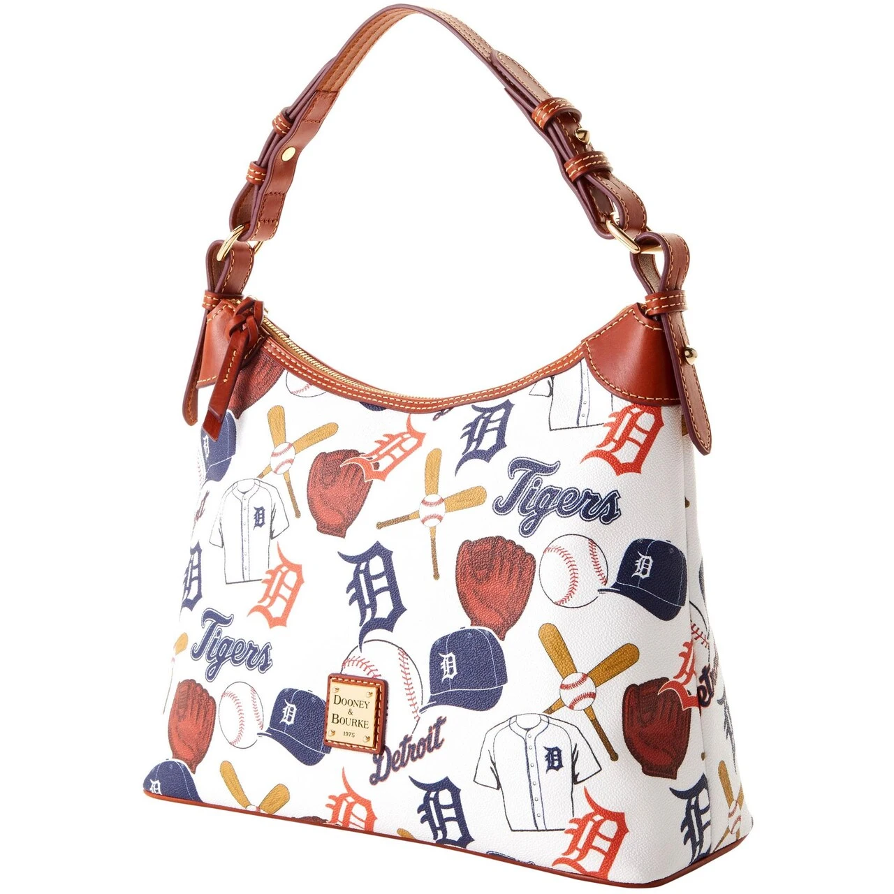 Detroit Tigers Dooney & Bourke Game Day Hobo Bag 3 Detroit Tigers Dooney & Bourke Game Day Hobo Bag