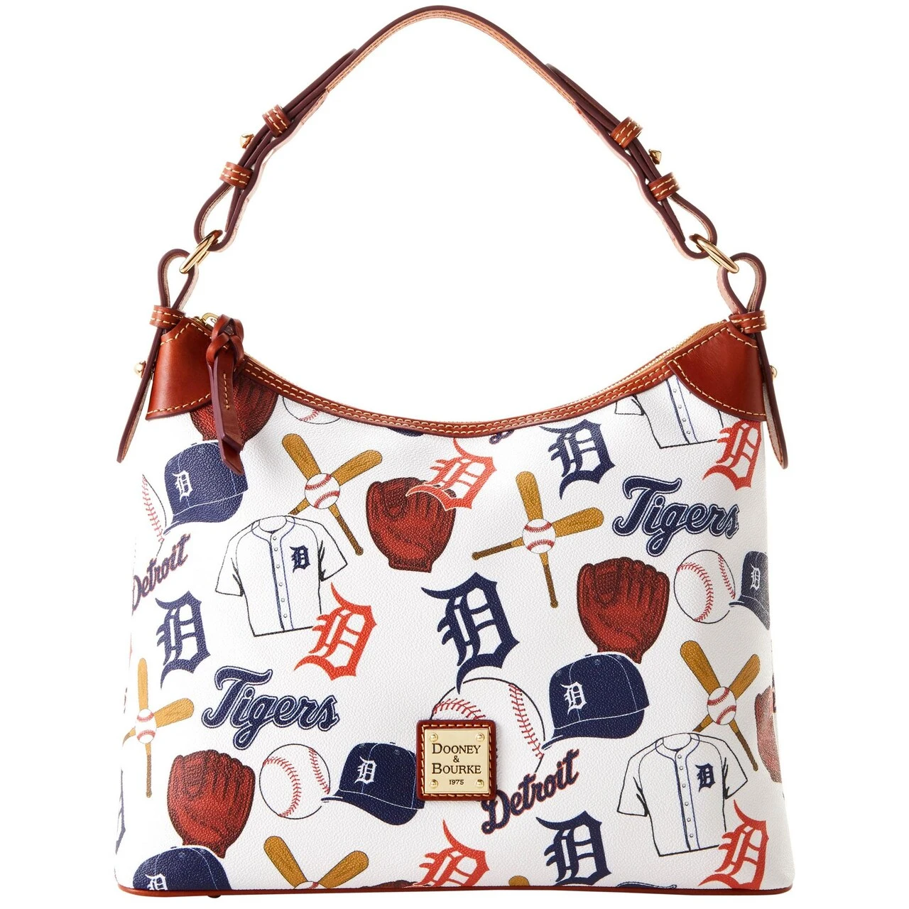 Detroit Tigers Dooney & Bourke Game Day Hobo Bag 4 Detroit Tigers Dooney & Bourke Game Day Hobo Bag - Image 2