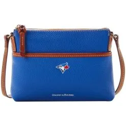 Toronto Blue Jays Dooney & Bourke Pebble Ginger Crossbody