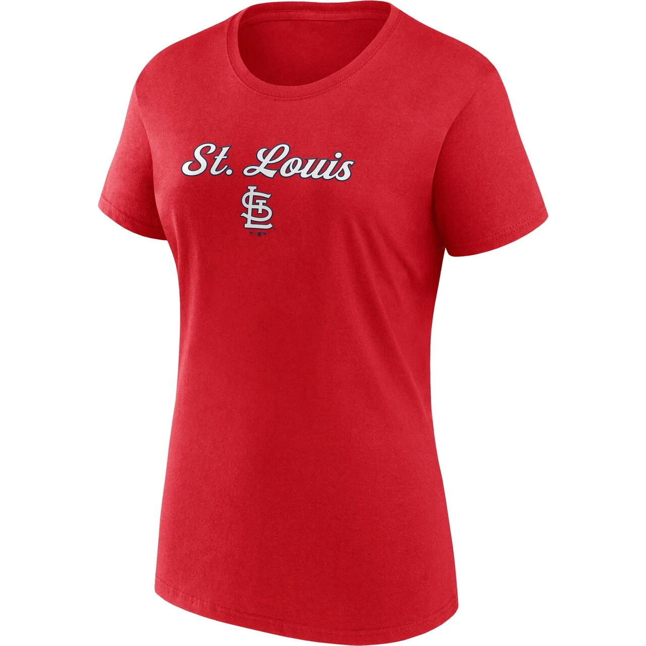 Women's St. Louis Cardinals Fanatics Branded Red/Gray Script T-Shirt & Shorts Combo Set 4 Women's St. Louis Cardinals Fanatics Branded Red/Gray Script T-Shirt & Shorts Combo Set - Image 2