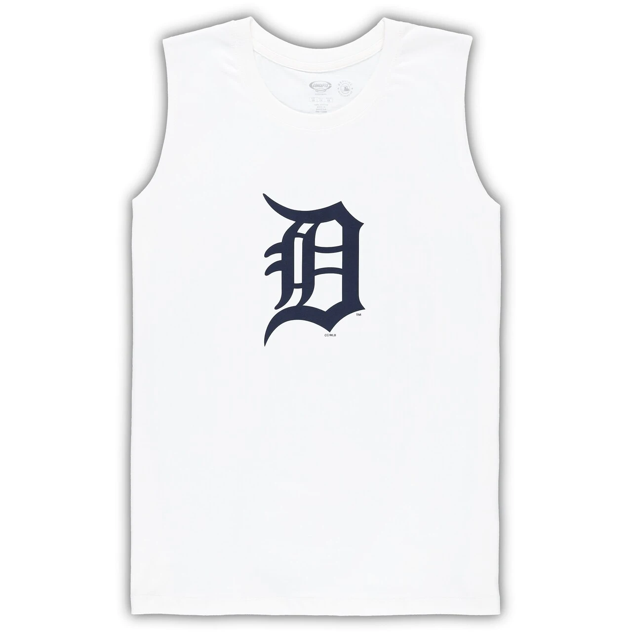 Women's Detroit Tigers Concepts Sport White/Navy Plus Size Tank Top & Shorts Sleep Set 4 Women's Detroit Tigers Concepts Sport White/Navy Plus Size Tank Top & Shorts Sleep Set - Image 2
