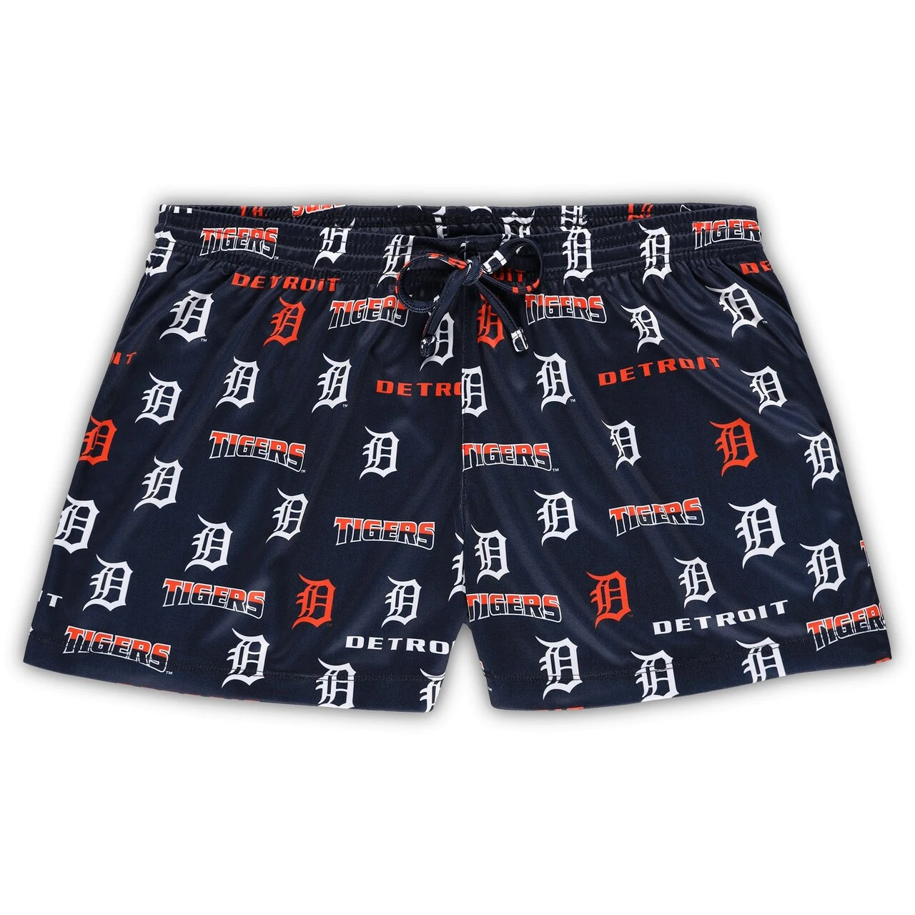 Women's Detroit Tigers Concepts Sport White/Navy Plus Size Tank Top & Shorts Sleep Set 5 Women's Detroit Tigers Concepts Sport White/Navy Plus Size Tank Top & Shorts Sleep Set - Image 3
