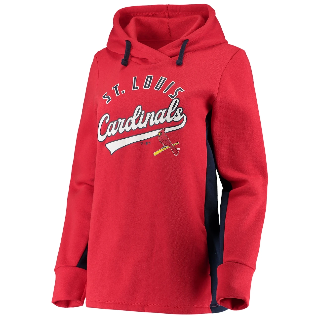 Women's St. Louis Cardinals Fanatics Branded Red/Navy Game Ready Pullover Hoodie 4 Women's St. Louis Cardinals Fanatics Branded Red/Navy Game Ready Pullover Hoodie - Image 2
