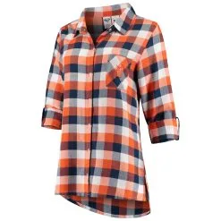 Women's Detroit Tigers Concepts Sport Navy/Orange Breakout Flannel Long Sleeve Nightshirt 7 Women's Detroit Tigers Concepts Sport Navy/Orange Breakout Flannel Long Sleeve Nightshirt -St. Louis Cardinals Sales 2023 orange detroit tigers breakout flannel long sleeve nightshirt pi3975000 altimages ff 3975119 d9c701bf24e320aeeed2alt2 full