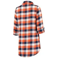 Women's Detroit Tigers Concepts Sport Navy/Orange Breakout Flannel Long Sleeve Nightshirt 8 Women's Detroit Tigers Concepts Sport Navy/Orange Breakout Flannel Long Sleeve Nightshirt -St. Louis Cardinals Sales 2023 orange detroit tigers breakout flannel long sleeve nightshirt pi3975000 altimages ff 3975119 d9c701bf24e320aeeed2alt3 full