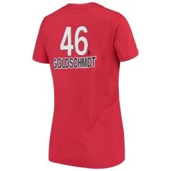Paul Goldschmidt St. Louis Cardinals 5th & Ocean By New Era Women's Baby Jersey Flipped Number & Name V-Neck T-Shirt - Red -St. Louis Cardinals Sales 2023 paul goldschmidt st louis cardinals 5th and ocean by new era womens baby jersey flipped number and name v neck t shirt red pi3510000 altimages ff 3510489 34973c902cedc168e5fdalt3 full