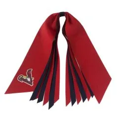 USA Licensed Bows St. Louis Cardinals Jumbo Glitter Pony Streamer Bow