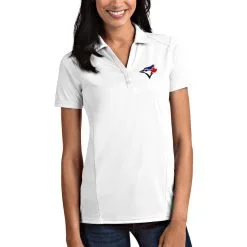 Toronto Blue Jays Antigua Women's Tribute Polo - White