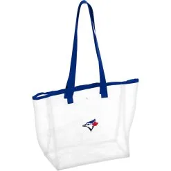 Logo Brands Toronto Blue Jays Stadium Clear Tote