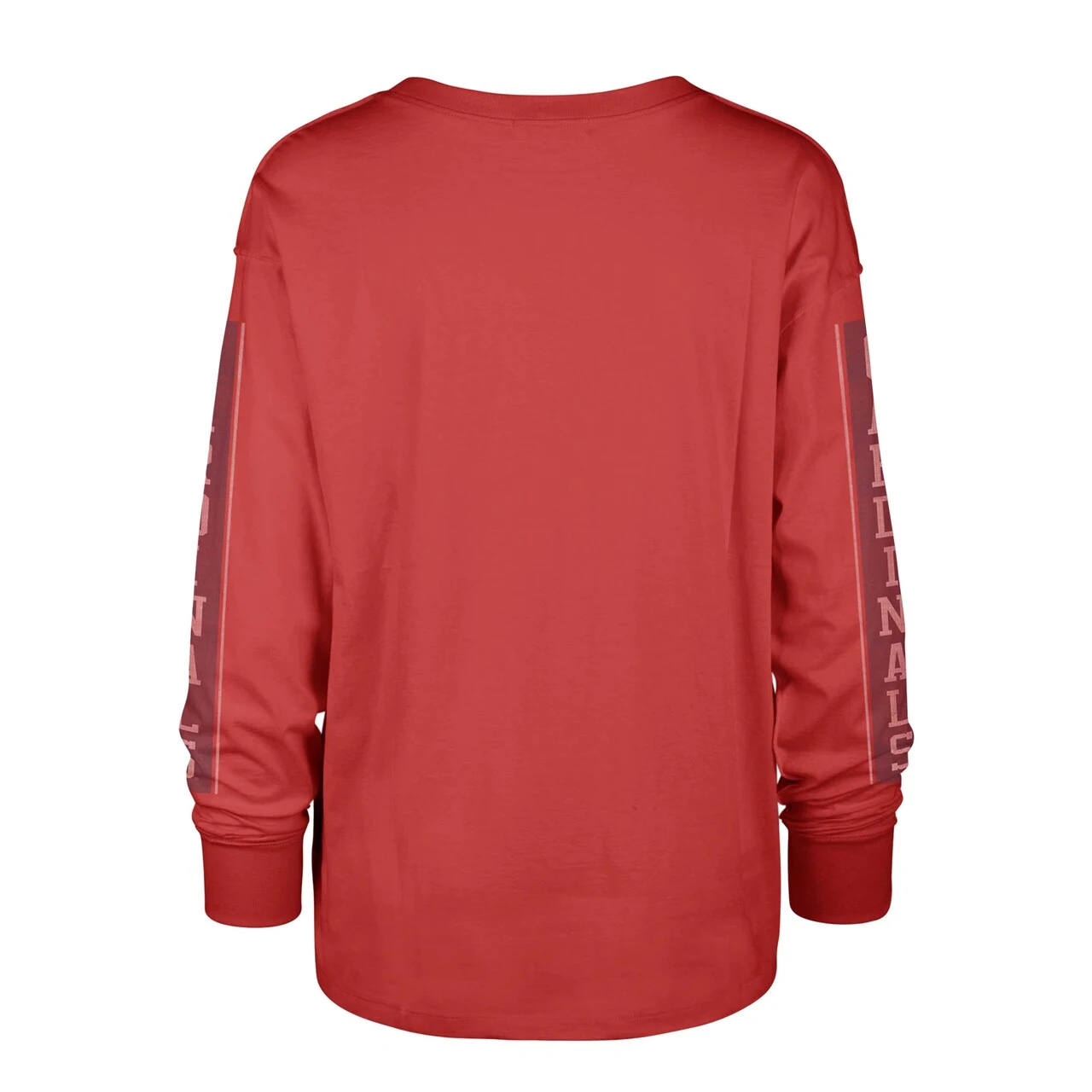 Women's St. Louis Cardinals '47 Red Statement Long Sleeve T-Shirt 5 Women's St. Louis Cardinals '47 Red Statement Long Sleeve T-Shirt - Image 3
