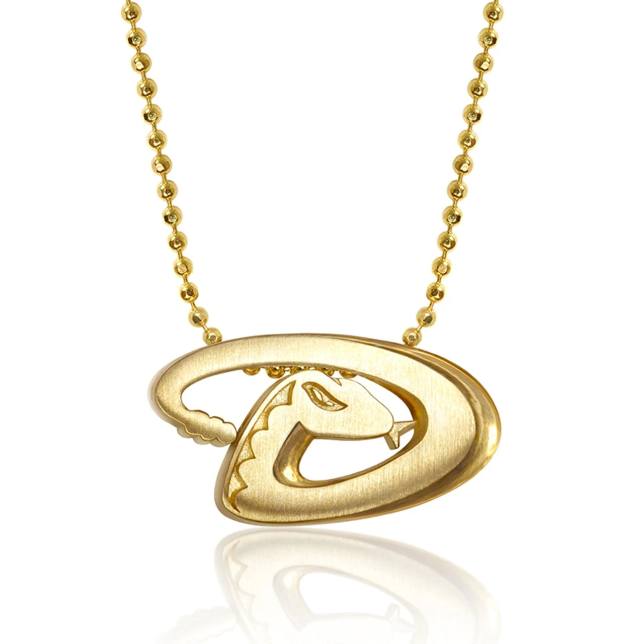 Women's Arizona Diamondbacks Alex Woo 16" Little Logo 14k Yellow Gold Necklace 3 Women's Arizona Diamondbacks Alex Woo 16" Little Logo 14k Yellow Gold Necklace