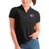 Women's Toronto Blue Jays Antigua Black Affluent Polo