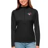 Women's Toronto Blue Jays Antigua Black Tribute Quarter-Zip Pullover Top 2 Women's Toronto Blue Jays Antigua Black Tribute Quarter-Zip Pullover Top -St. Louis Cardinals Sales 2023 womens antigua black toronto blue jays tribute quarter zip pullover top pi4786000 ff 4786897 2ec78fa29ac6bb1d8753 full