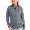 Women's St. Louis Cardinals Antigua Gray Links Full-Zip Golf Jacket -St. Louis Cardinals Sales 2023 womens antigua gray st louis cardinals links full zip golf jacket pi4620000 ff 4620761 01849d20c317799d7dac full