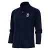Women's Detroit Tigers Antigua Navy Brushed Metallic Generation Full-Zip Jacket
