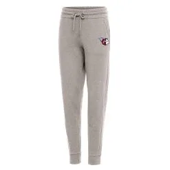 Women's Cleveland Guardians Antigua Oatmeal Action Jogger Pants