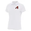 Women's Arizona Diamondbacks Antigua White Logo Legacy Pique Polo -St. Louis Cardinals Sales 2023 womens antigua white arizona diamondbacks logo legacy pique polo pi5134000 ff 5134256 3f23368822cb9236aded full