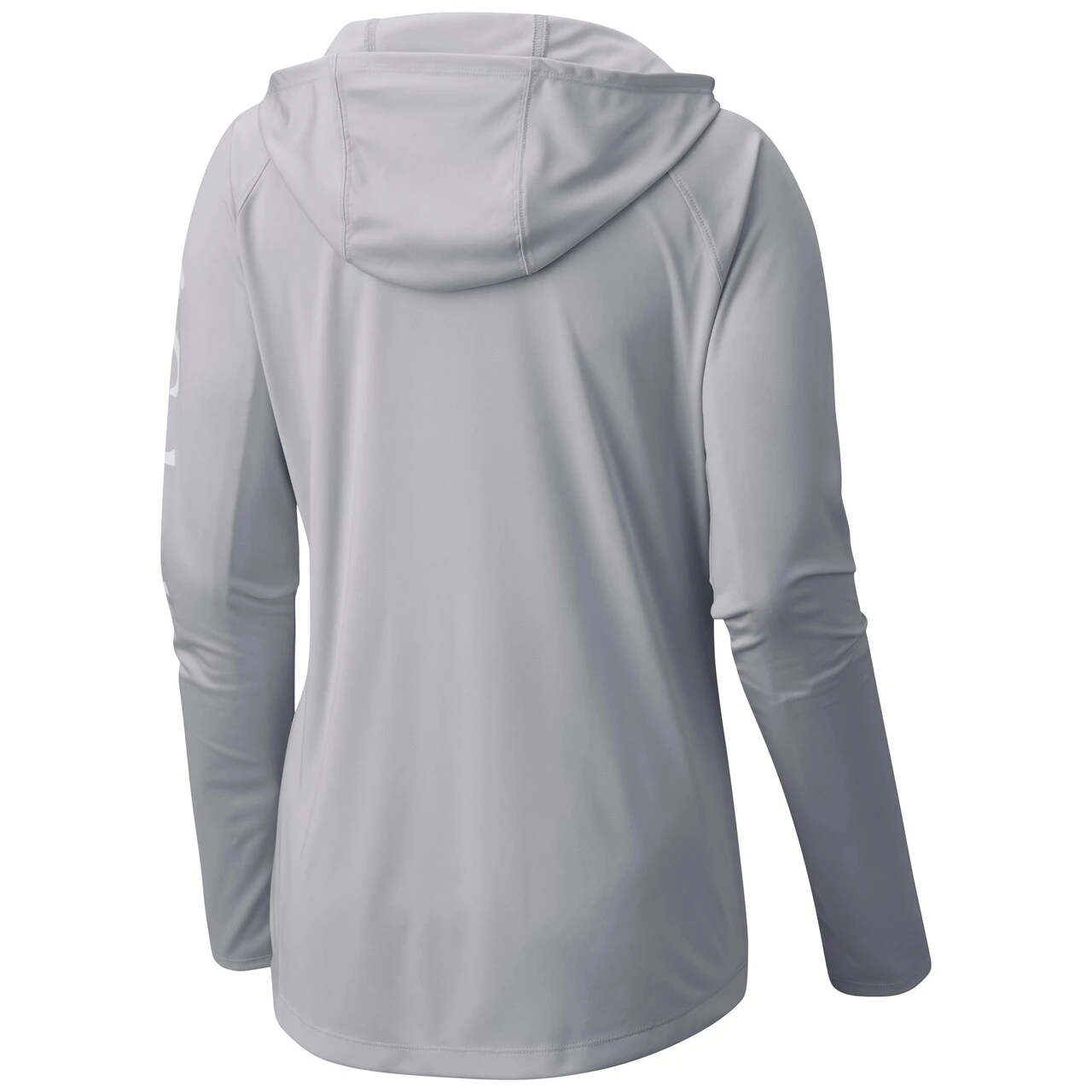 Women's St. Louis Cardinals Columbia Gray Tidal Long Sleeve Hoodie T-Shirt 5 Women's St. Louis Cardinals Columbia Gray Tidal Long Sleeve Hoodie T-Shirt - Image 3