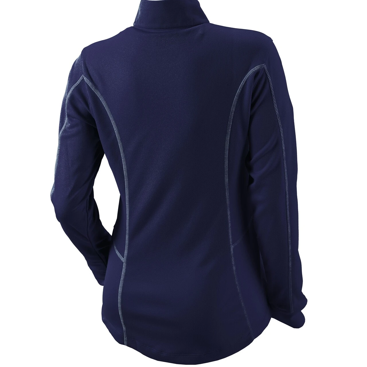 Women's Cleveland Guardians Columbia Navy Omni-Wick Shotgun Quarter-Zip Pullover Top 5 Women's Cleveland Guardians Columbia Navy Omni-Wick Shotgun Quarter-Zip Pullover Top - Image 3