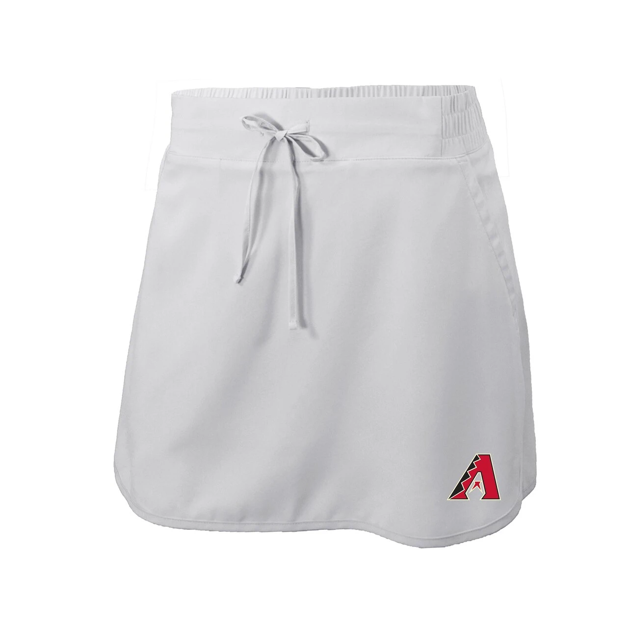 Women's Arizona Diamondbacks Columbia White Omni-Wick Lakewood Pines Skort 4 Women's Arizona Diamondbacks Columbia White Omni-Wick Lakewood Pines Skort - Image 2