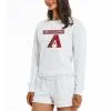 Women's Arizona Diamondbacks Concepts Sport Cream Crossfield Long Sleeve Top & Shorts Set