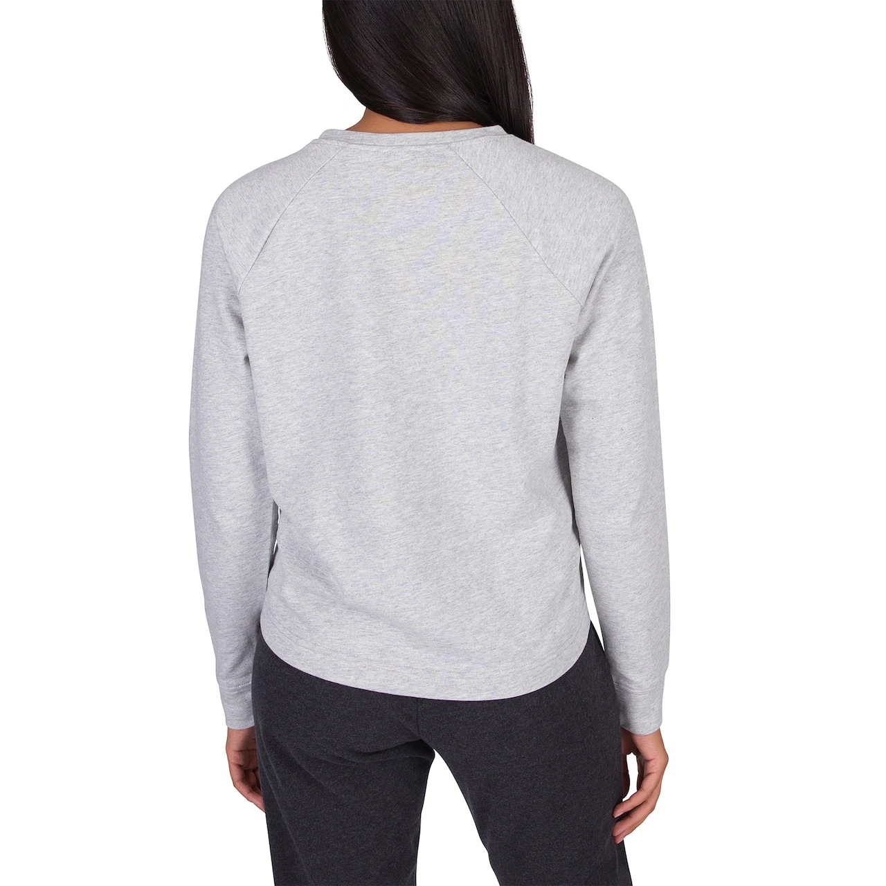 Women's Toronto Blue Jays Concepts Sport Gray Greenway Long Sleeve Top 4 Women's Toronto Blue Jays Concepts Sport Gray Greenway Long Sleeve Top - Image 2