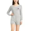Women's Toronto Blue Jays Concepts Sport Gray Venture Sweater Romper