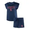 Women's St. Louis Cardinals Concepts Sport Navy Intermission T-Shirt & Shorts Sleep Set
