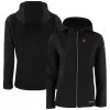 Women's Arizona Diamondbacks Cutter & Buck Black Evoke Eco Softshell Recycled Full-Zip Jacket
