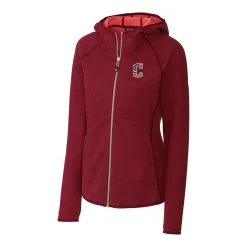 Women's Cleveland Guardians Cutter & Buck Cardinal Americana Logo Mainsail Sweater-Knit Full-Zip Hoodie -St. Louis Cardinals Sales 2023 womens cutter and buck cardinal cleveland guardians americana logo mainsail sweater knit full zip hoodie pi5332000 altimages ff 5332401 70c8342f463f2ac86b35alt2 full