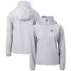 Women's Arizona Diamondbacks Cutter & Buck Gray Charter Eco Recycled Half-Zip Anorak Jacket
