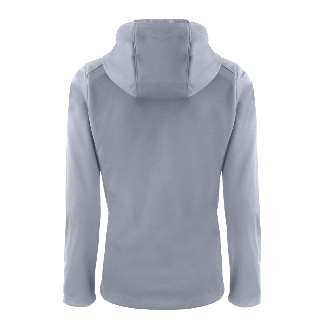 Women's Cleveland Guardians Cutter & Buck Gray Evoke Eco Softshell Recycled Full-Zip Jacket 5 Women's Cleveland Guardians Cutter & Buck Gray Evoke Eco Softshell Recycled Full-Zip Jacket - Image 3