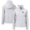 Women's Detroit Tigers Cutter & Buck Gray Charter Eco Recycled Full-Zip Jacket
