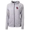Women's St. Louis Cardinals Cutter & Buck Gray Adapt Eco Knit Full-Zip Jacket