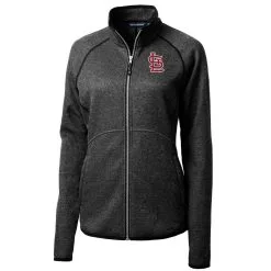 Women's St. Louis Cardinals Cutter & Buck Heathered Charcoal Mainsail Sweater-Knit Full-Zip Jacket 6 Women's St. Louis Cardinals Cutter & Buck Heathered Charcoal Mainsail Sweater-Knit Full-Zip Jacket -St. Louis Cardinals Sales 2023 womens cutter and buck heathered charcoal st louis cardinals mainsail sweater knit full zip jacket pi4804000 altimages ff 4804251 0c155edc9310449a1729alt2 full