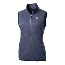 Women's Detroit Tigers Cutter & Buck Heathered Navy Mainsail Sweater-Knit Full-Zip Vest -St. Louis Cardinals Sales 2023 womens cutter and buck heathered navy detroit tigers mainsail sweater knit full zip vest pi4804000 altimages ff 4804199 98a722b04a5407d8f8dealt2 full