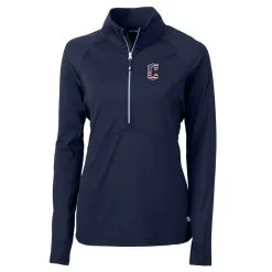 Women's Cleveland Guardians Cutter & Buck Navy Americana Logo Adapt Eco Knit Stretch Recycled Half-Zip Pullover Top -St. Louis Cardinals Sales 2023 womens cutter and buck navy cleveland guardians americana logo adapt eco knit stretch recycled half zip pullover top pi5331000 altimages ff 5331601 07c8c61bebc124762e65alt2 full