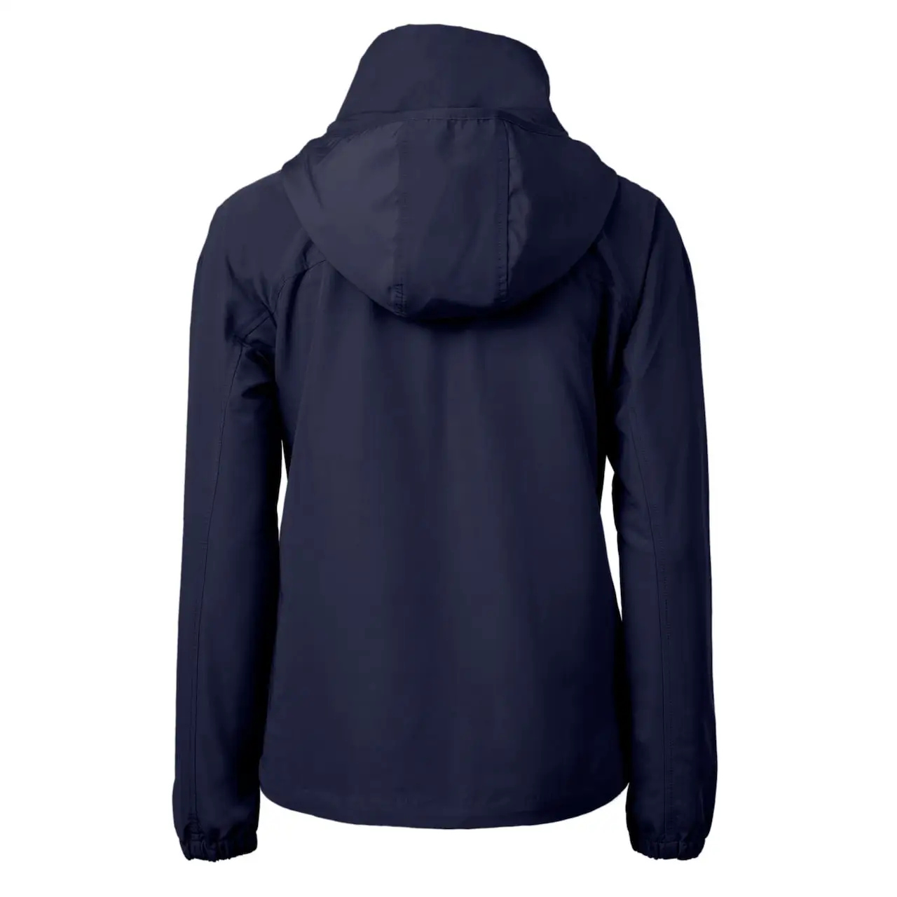 Women's Cleveland Guardians Cutter & Buck Navy Charter Eco Recycled Half-Zip Anorak Jacket 5 Women's Cleveland Guardians Cutter & Buck Navy Charter Eco Recycled Half-Zip Anorak Jacket - Image 3