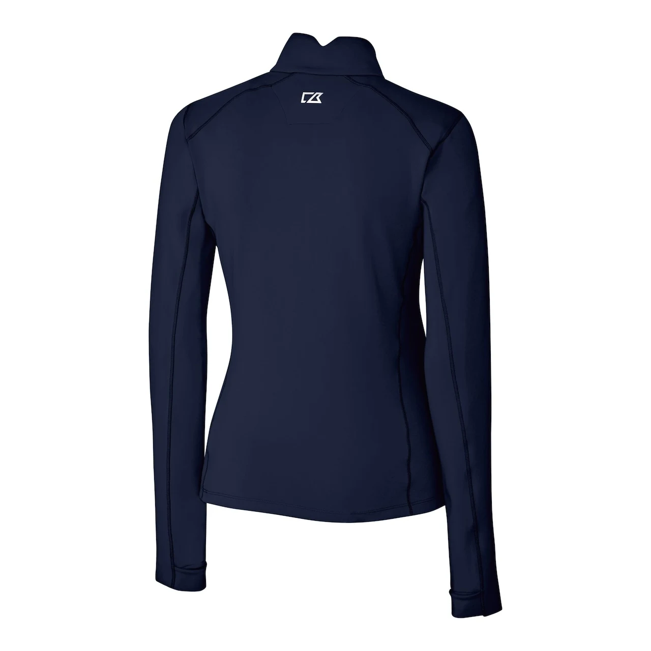 Women's Cleveland Guardians Cutter & Buck Navy DryTec Traverse Stretch Quarter-Zip Pullover Top 5 Women's Cleveland Guardians Cutter & Buck Navy DryTec Traverse Stretch Quarter-Zip Pullover Top - Image 3
