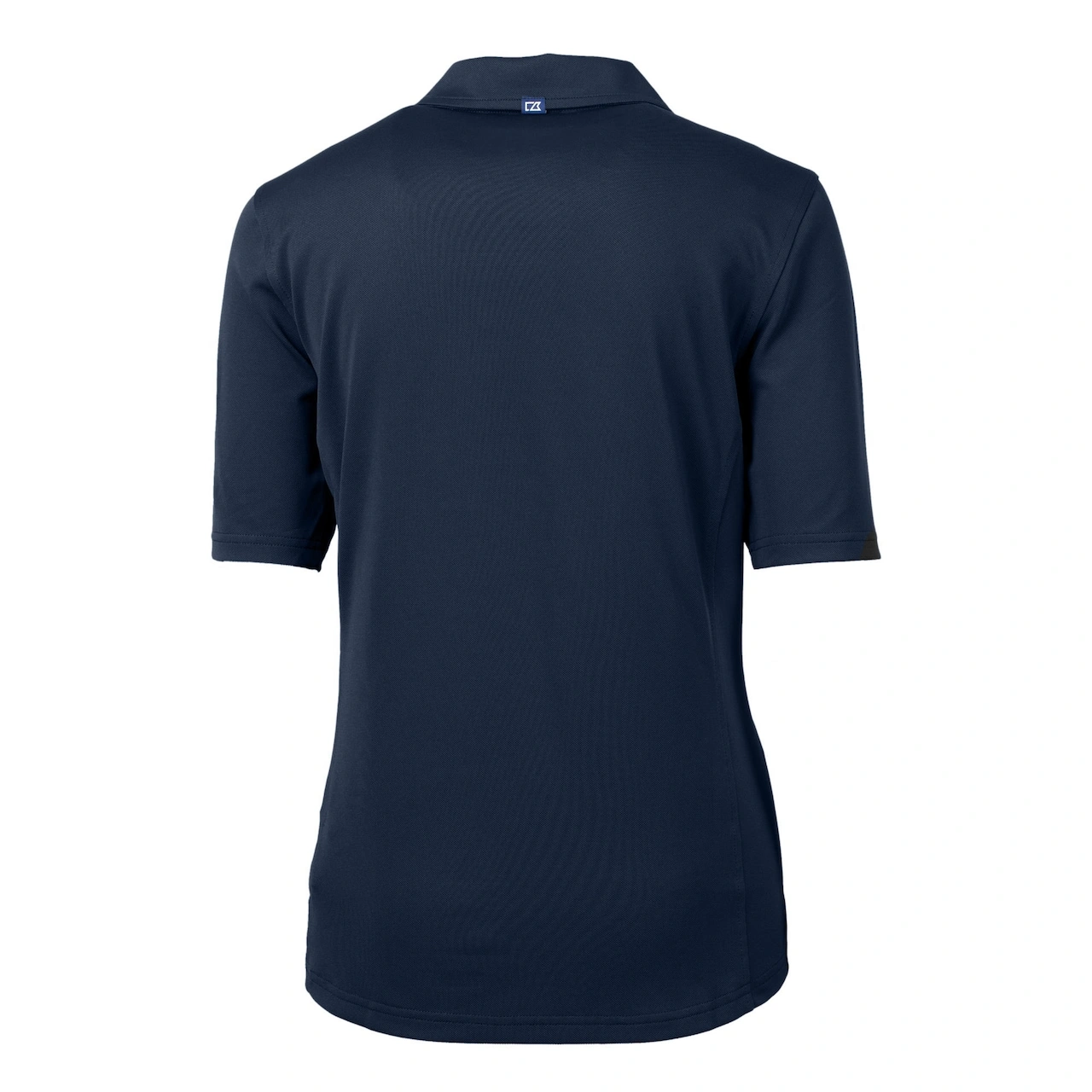 Women's Toronto Blue Jays Cutter & Buck Navy DryTec Virtue Eco Pique Recycled Polo 5 Women's Toronto Blue Jays Cutter & Buck Navy DryTec Virtue Eco Pique Recycled Polo - Image 3