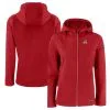 Women's Arizona Diamondbacks Cutter & Buck Red Evoke Eco Softshell Recycled Full-Zip Jacket