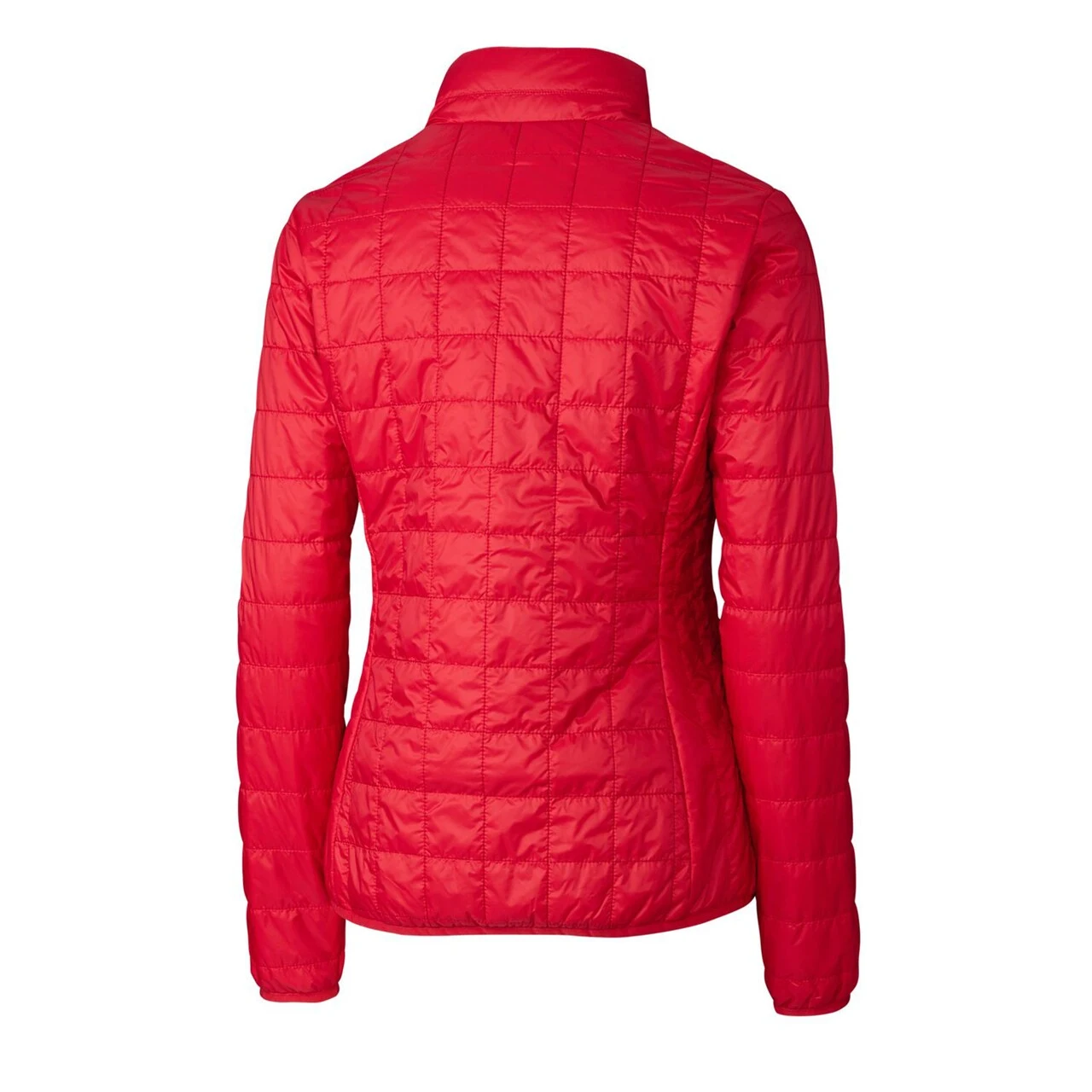 Women's St. Louis Cardinals Cutter & Buck Red Americana Logo Rainier PrimaLoft Eco Insulated Full-Zip Puffer Jacket 5 Women's St. Louis Cardinals Cutter & Buck Red Americana Logo Rainier PrimaLoft Eco Insulated Full-Zip Puffer Jacket - Image 3