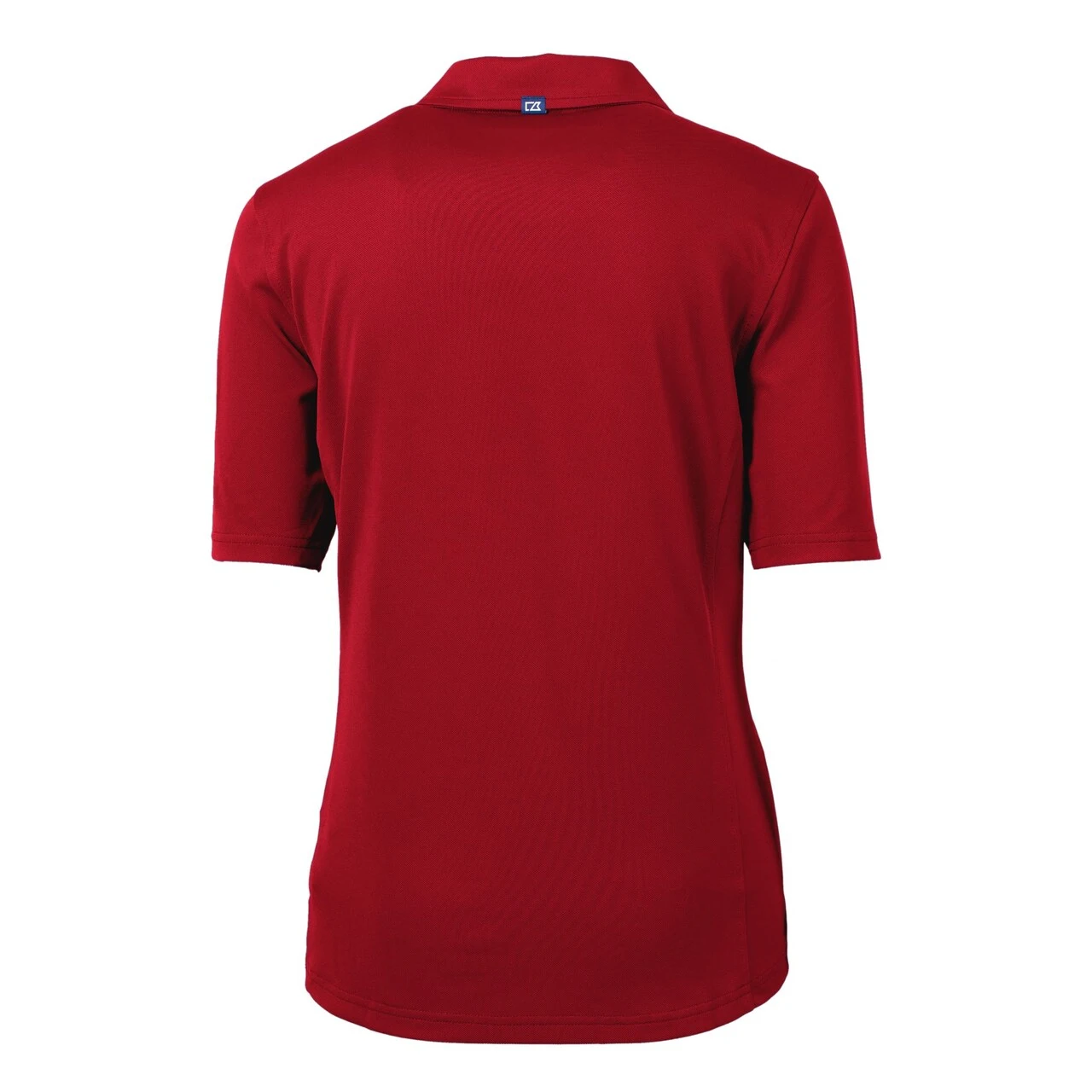 Women's St. Louis Cardinals Cutter & Buck Red DryTec Virtue Eco Pique Recycled Polo 5 Women's St. Louis Cardinals Cutter & Buck Red DryTec Virtue Eco Pique Recycled Polo - Image 3